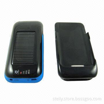 Portable Solar Chargers, Battery Cases for iPhone/iPad/iPod with 2,000mAh